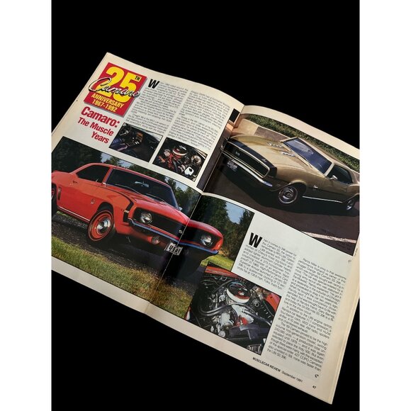 Muscle Car Review Magazine September 1991, 25th Chevy Camaro Anniversary Edition - Picture 2 of 4
